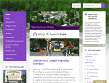 Tablet Screenshot of lawrencemi.org